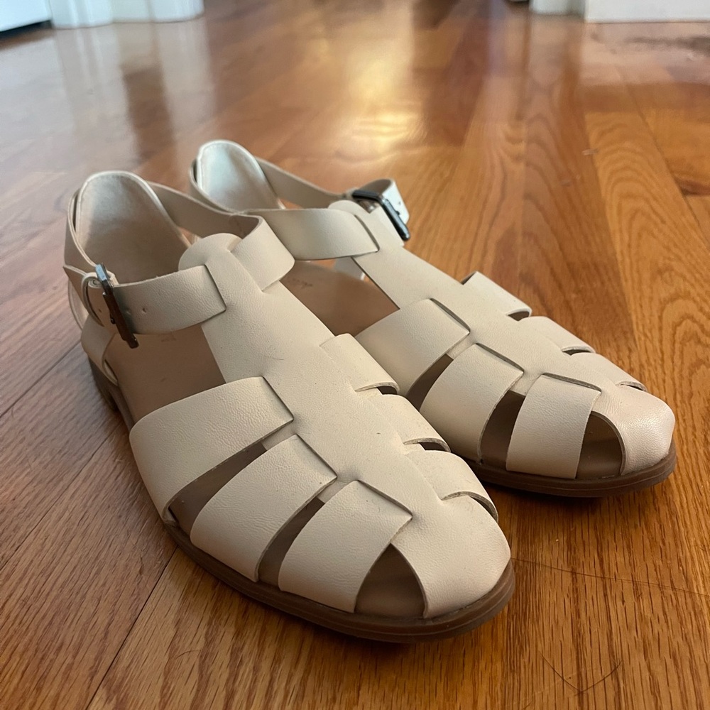 Old Navt white fisherman Sandals - Picture 2 of 4